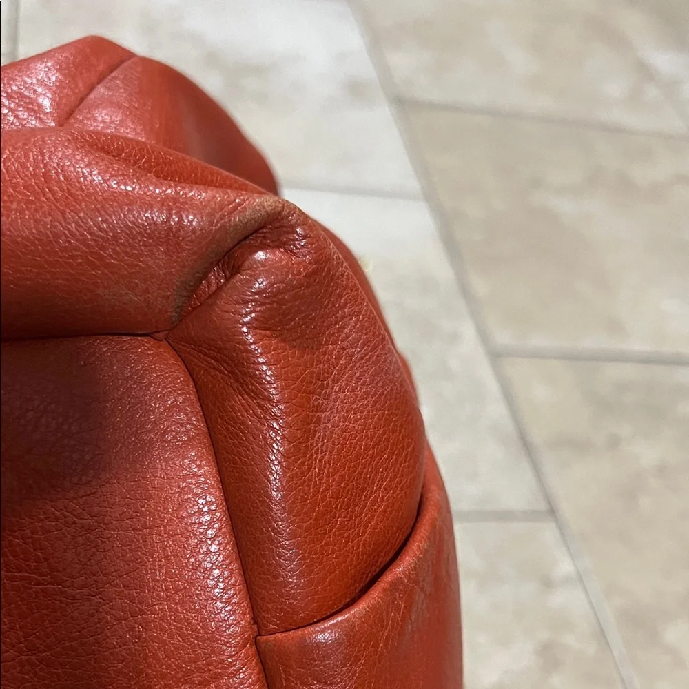 Leather coach bag - Picture 6 of 7